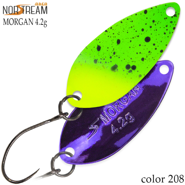 Колеблющаяся блесна Norstream Morgan 32мм 4.2гр 208 NA-MO42-208