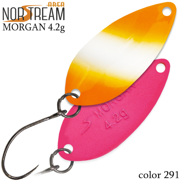 Колеблющаяся блесна Norstream Morgan 32мм 4.2гр 291 NA-MO42-291