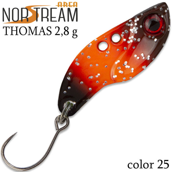 Колеблющаяся блесна Norstream Thomas 30мм 2.8гр 25 NA-TO28-25