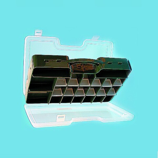 Коробка рыболовная двухсторонняя Salmo Double Sided 29x20x6.2см