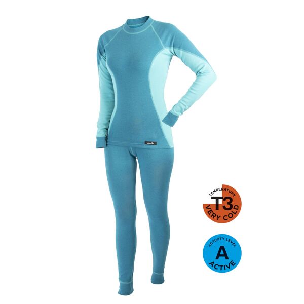 Термобелье Norfin Lady Base Aquamarine 01 р.S высокая активность