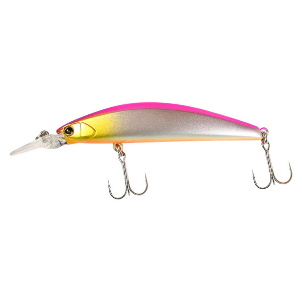 Воблер Jackall Timon Tricoroll GT 88MD-F 88мм 10.8гр pearl pink purple