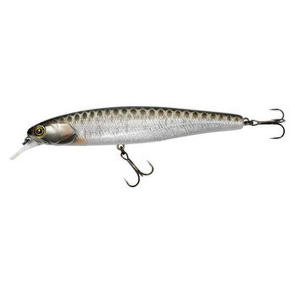 Воблер Jackall Smash Minnow 100SP 100мм 16.6гр hl silver & black