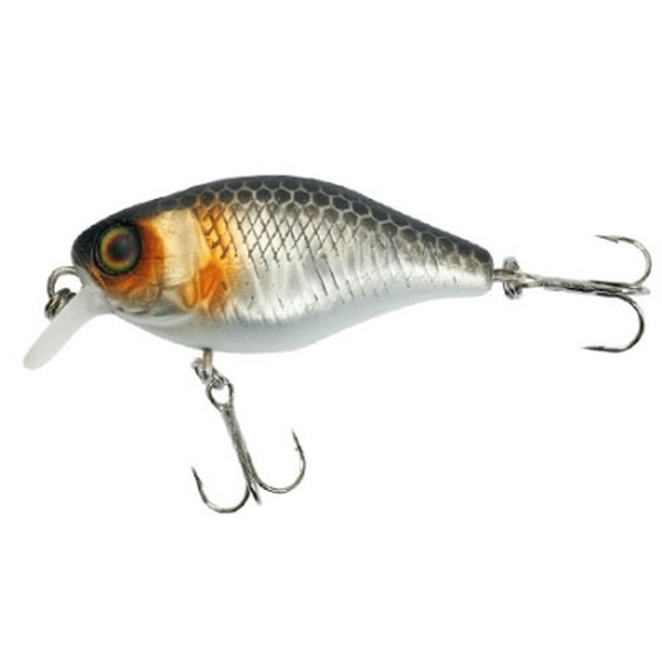Воблер Jackall Chubby 38  38мм 4гр uv mat silver & black