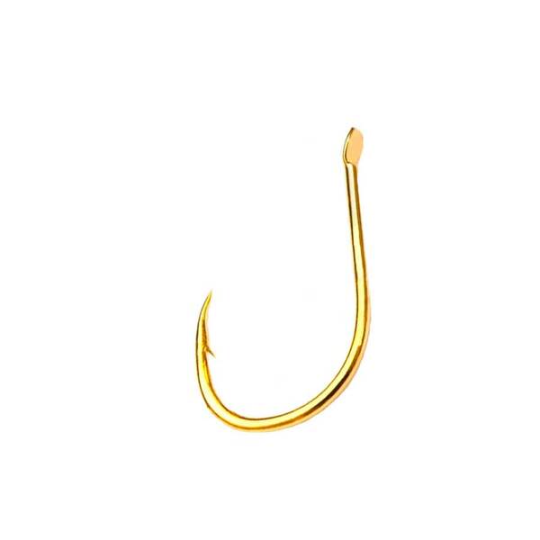 Одинарные крючки Owner 50328 Cut Chinu gold Gold №1 9шт