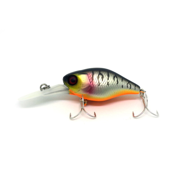 Воблер Jackall Diving Chubby 38 38мм 4.3гр uv mat silver tiger