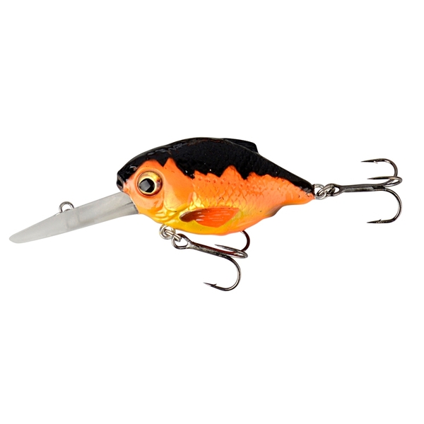 Воблер Savage Gear 3D Crucian Crank 34 SF DR 34мм 3.4гр Black & Orange