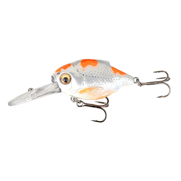 Воблер Savage Gear 3D Crucian Crank 64 SF DR 64мм 22гр Pearl White Silver