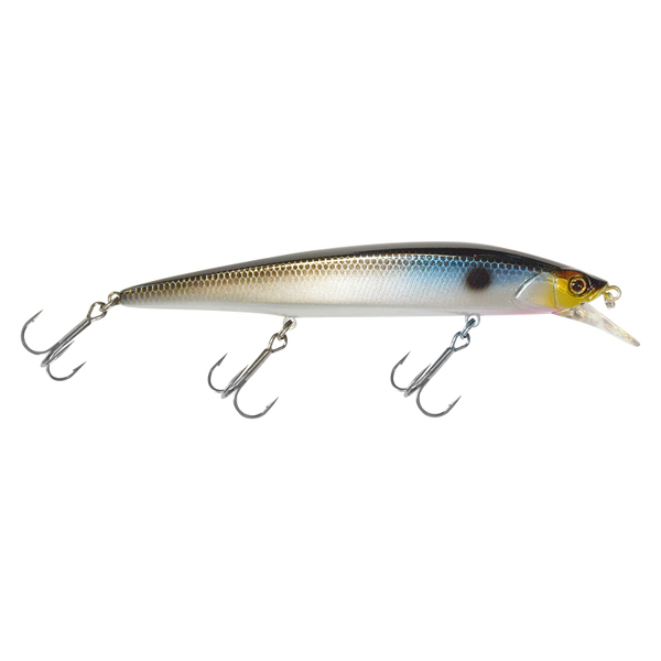 Воблер Jackall Rerange 130SP 130мм 21.5гр hl bora silver & black