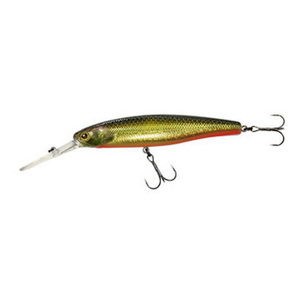Воблер Jackall DD Smash Minnow 100SP 100мм 17.5гр hl gold & black