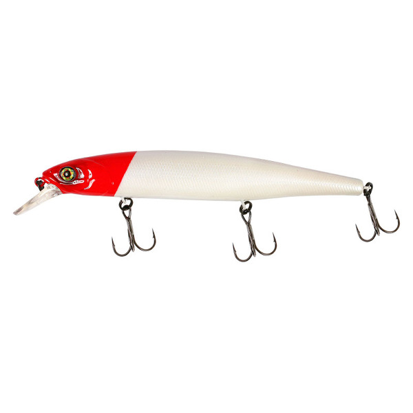 Воблер Jackall Mag Squad 128SP 128мм 21гр pearl red head