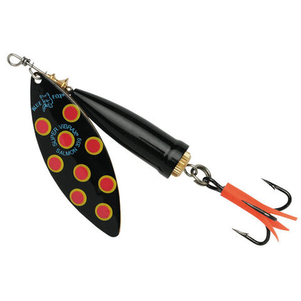 Вращающаяся блесна Blue Fox Salmon Super Vibrax №6 33гр BYR