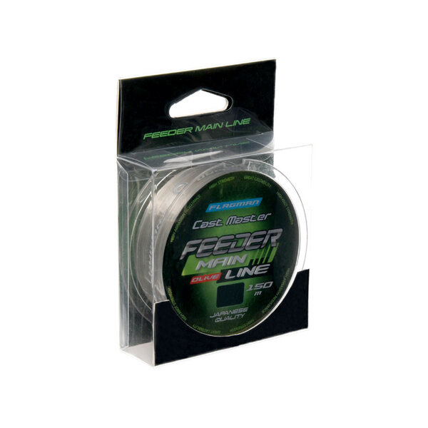 Леска Flagman Cast Master Feeder Main Line 150м 0.20мм 4.5кг оливковый