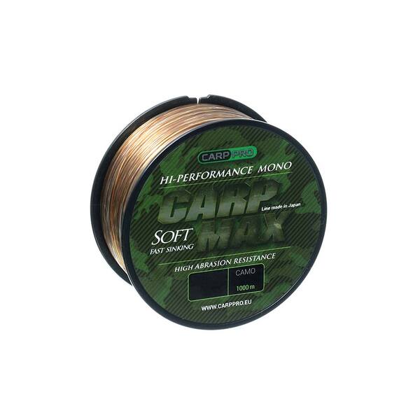 Леска Carp Pro Carp Max Camo 1000м 0.25мм 7.9кг оранжевый флуоресцентный