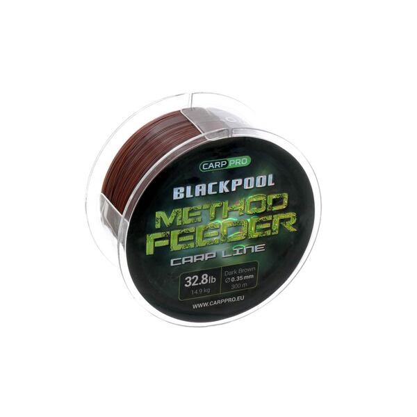 Леска Carp Pro Blackpool Method Feeder Carp 300м 0.35мм 14.9кг коричневый