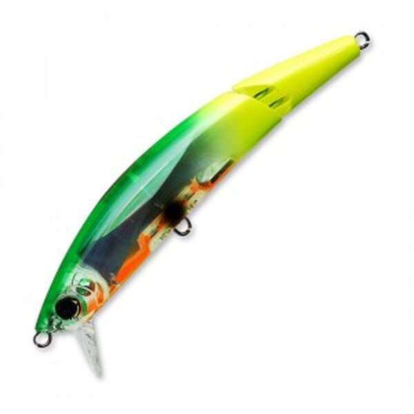 Воблер Yo-Zuri Crystal 3D Minnow Jointed 100F F1096 100мм 15гр BTCL