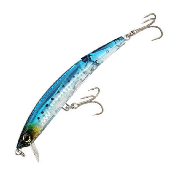 Воблер Yo-Zuri Crystal 3D Minnow Jointed 130F F1152 130мм 22гр GHIW