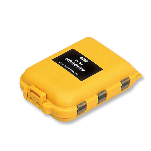 Коробка рыболовная Meiho FB-10 Fly Box Yellow 9.7x6.5x3см