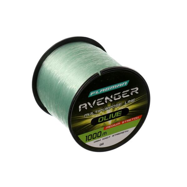 Леска Flagman Avenger Olive Line 1000м 0.30мм 9.1кг оливковый