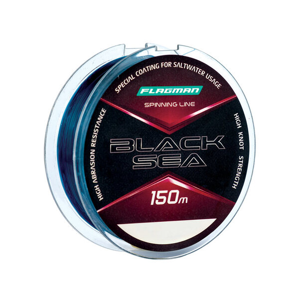 Леска Flagman Black Sea Spinning Line 150м 0.25мм 8.4кг синий