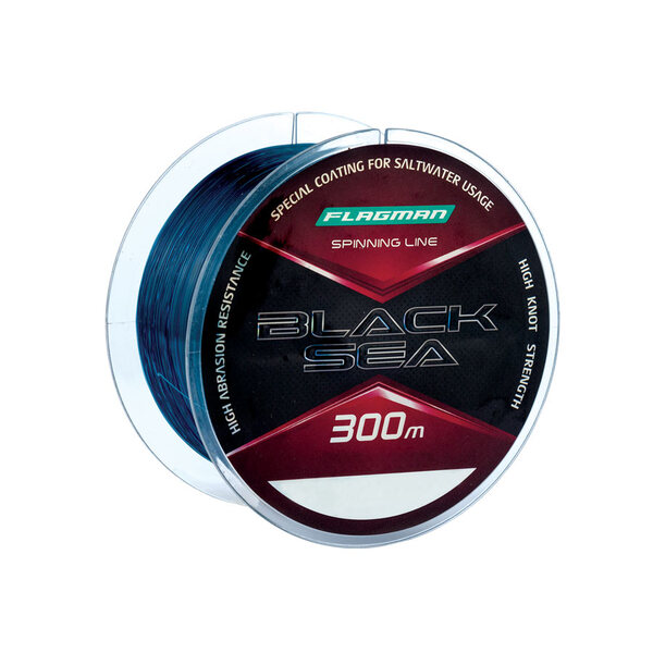 Леска Flagman Black Sea Spinning Line 300м 0.22мм 6.9кг синий