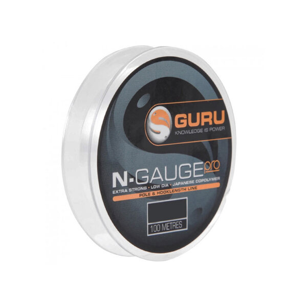 Леска Guru N-Gauge Pro 100м 0.09мм 0.68кг прозрачный