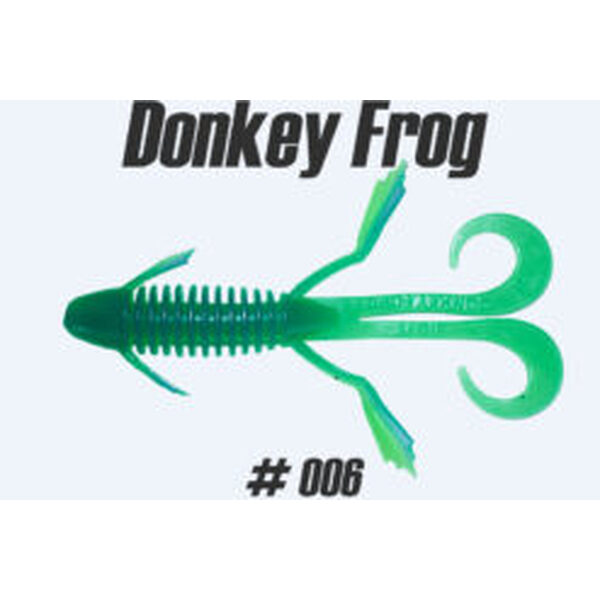 Силиконовые приманки Jig It Donkey Frog 75мм 8шт 006