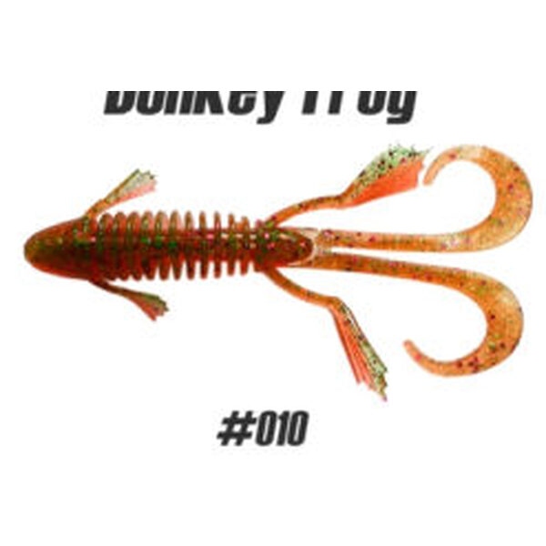 Силиконовые приманки Jig It Donkey Frog 75мм 8шт 010