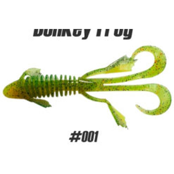 Силиконовые приманки Jig It Donkey Frog 3.8 96мм 6шт 001