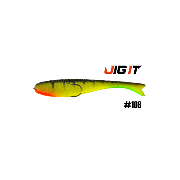Поролоновые рыбки Jig It незацепляйка 110мм 108 4шт