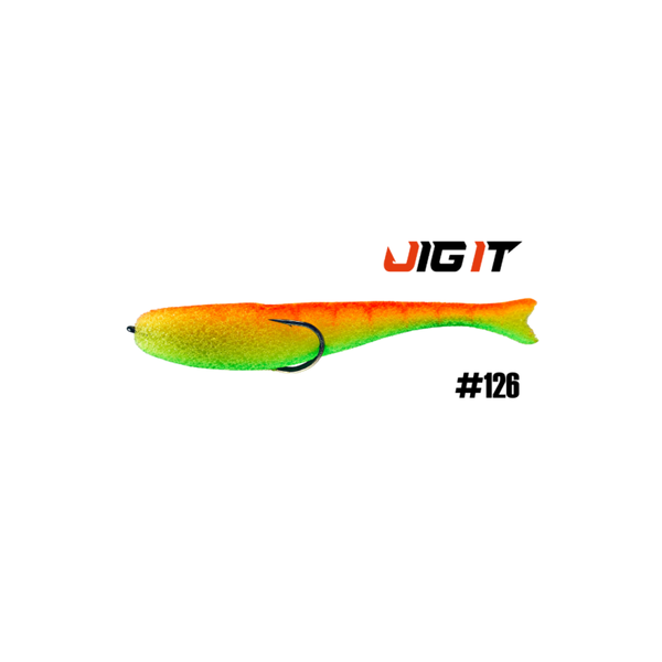 Поролоновые рыбки Jig It незацепляйка 125мм 126 4шт