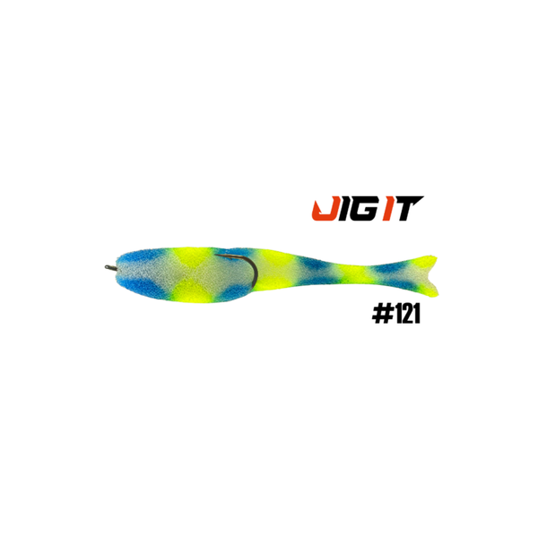 Поролоновые рыбки Jig It незацепляйка 85мм 121 5шт