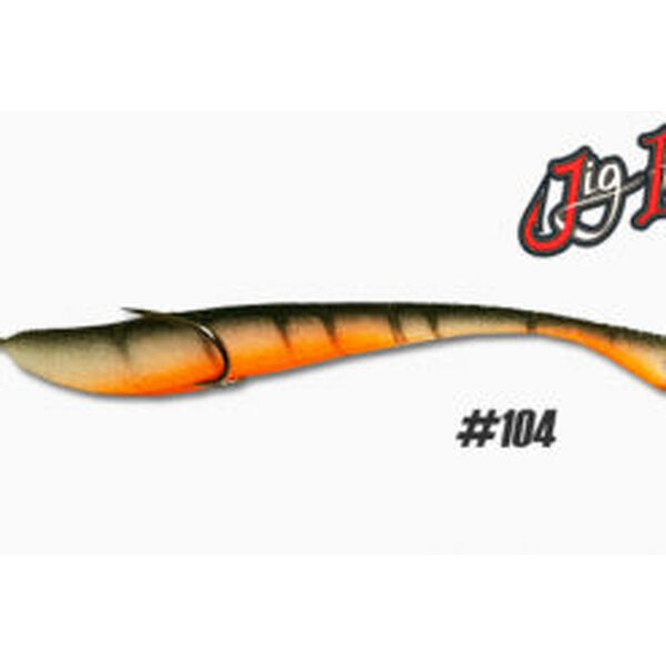Поролоновые рыбки Jig It 140мм 104 4шт