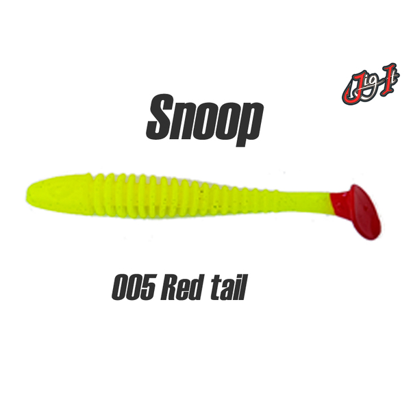 Силиконовые приманки Jig It Snoop 3.3 83мм 8шт 005