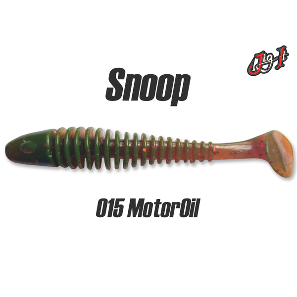 Силиконовые приманки Jig It Snoop 4 98мм 6шт 015