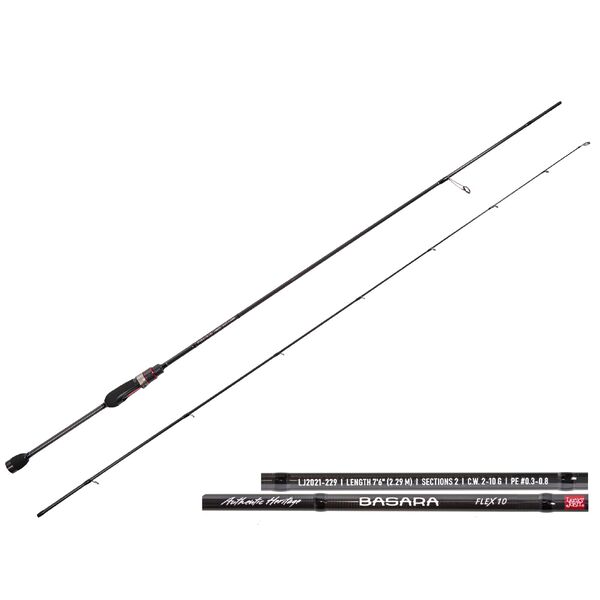 Спиннинг Lucky John Basara FLEX 2.29м 2-10гр