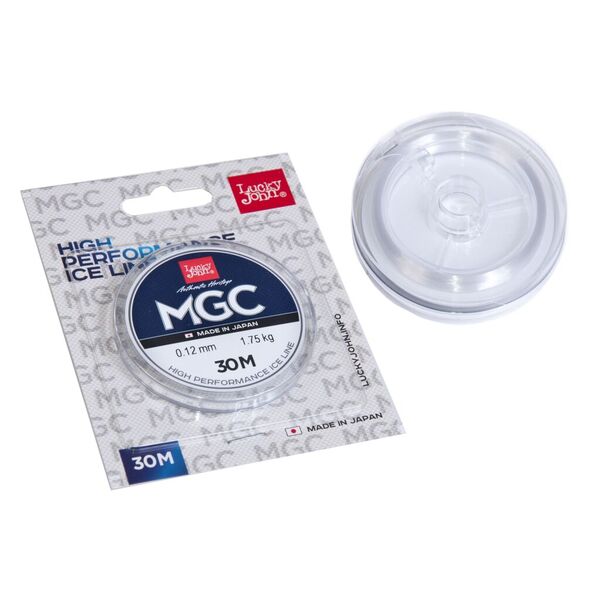 Зимняя леска Lucky John Mgc 30м 0.12мм 1.75кг прозрачный