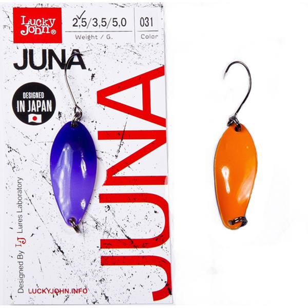 Колеблющаяся блесна Lucky John Juna 30мм 2.5гр 031