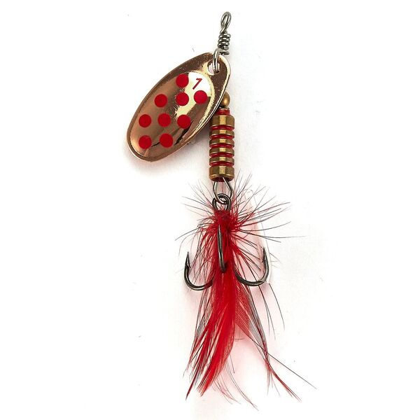 Вращающаяся блесна Lucky John Spin X Round 01 3.5гр CR