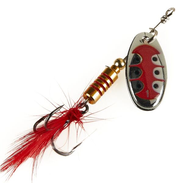 Вращающаяся блесна Lucky John Spin X Round 01 3,5г SX1