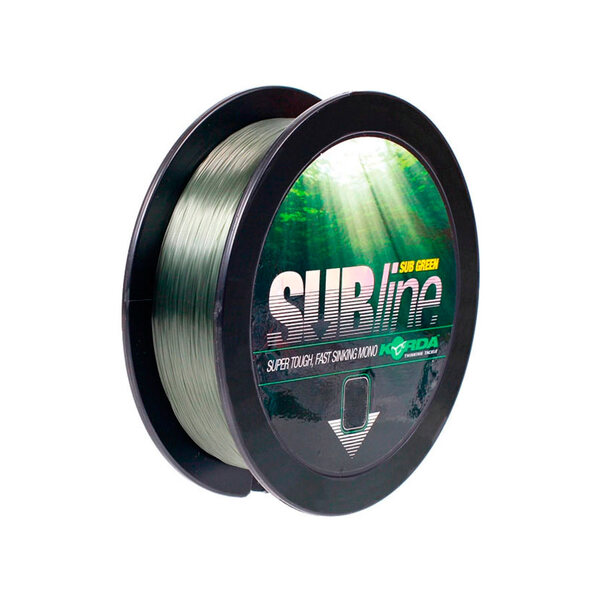 Леска Korda Subline Green 1000м 0.40мм 6.75кг зеленый