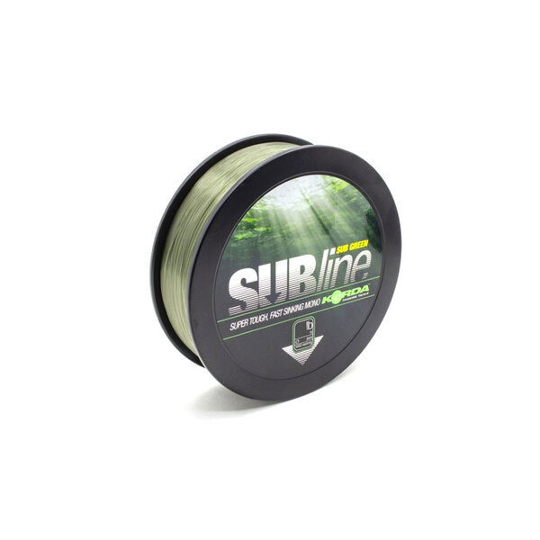 Леска Korda Subline Green 1000м 0.43мм 9.1кг зеленый