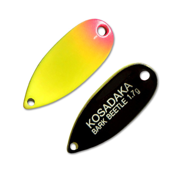 Колеблющаяся блесна Kosadaka Trout Police Bark Beetle 23мм 1.7гр D41