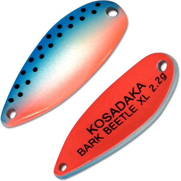 Колеблющаяся блесна Kosadaka Trout Police Bark Beetle Xl 27мм 2.2гр 555