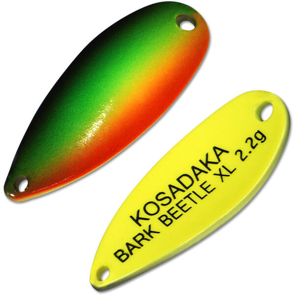 Колеблющаяся блесна Kosadaka Trout Police Bark Beetle Xl 27мм 2.2гр AA10