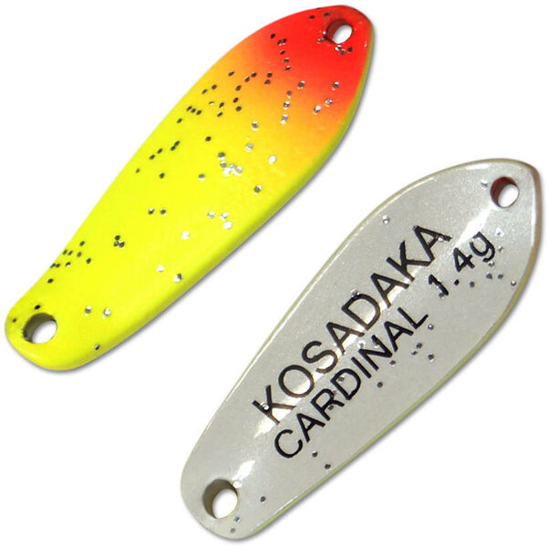 Колеблющаяся блесна Kosadaka Trout Police Cardinal 25мм 1.4гр AK51