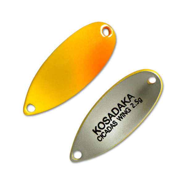 Колеблющаяся блесна Kosadaka Trout Police Cicadas Wing 29мм 2.5гр E58