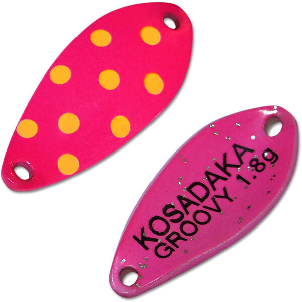 Колеблющаяся блесна Kosadaka Trout Police Groovy 25мм 1.8гр A19