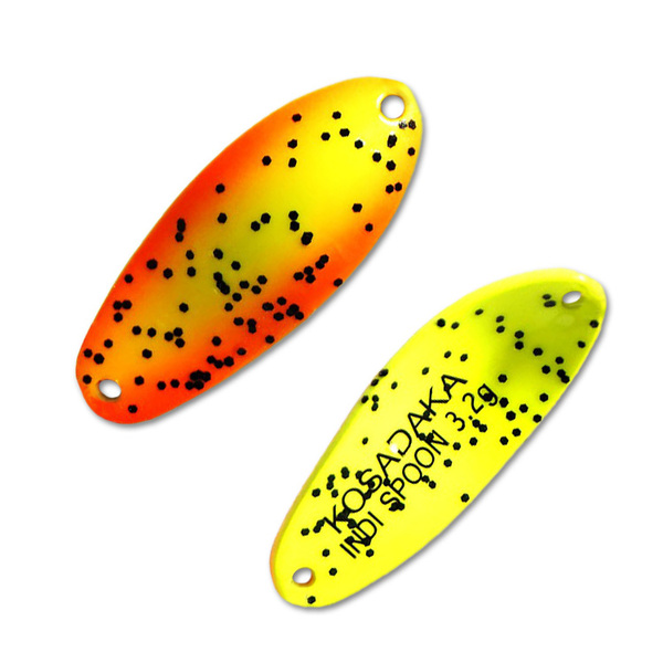 Колеблющаяся блесна Kosadaka Trout Police Indi Spoon 32мм 3.2гр E99