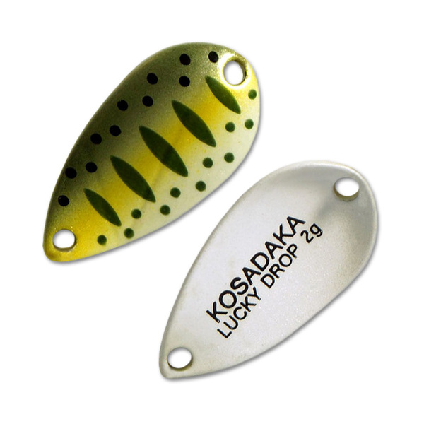 Колеблющаяся блесна Kosadaka Trout Police Lucky Drop 23мм 2гр 400